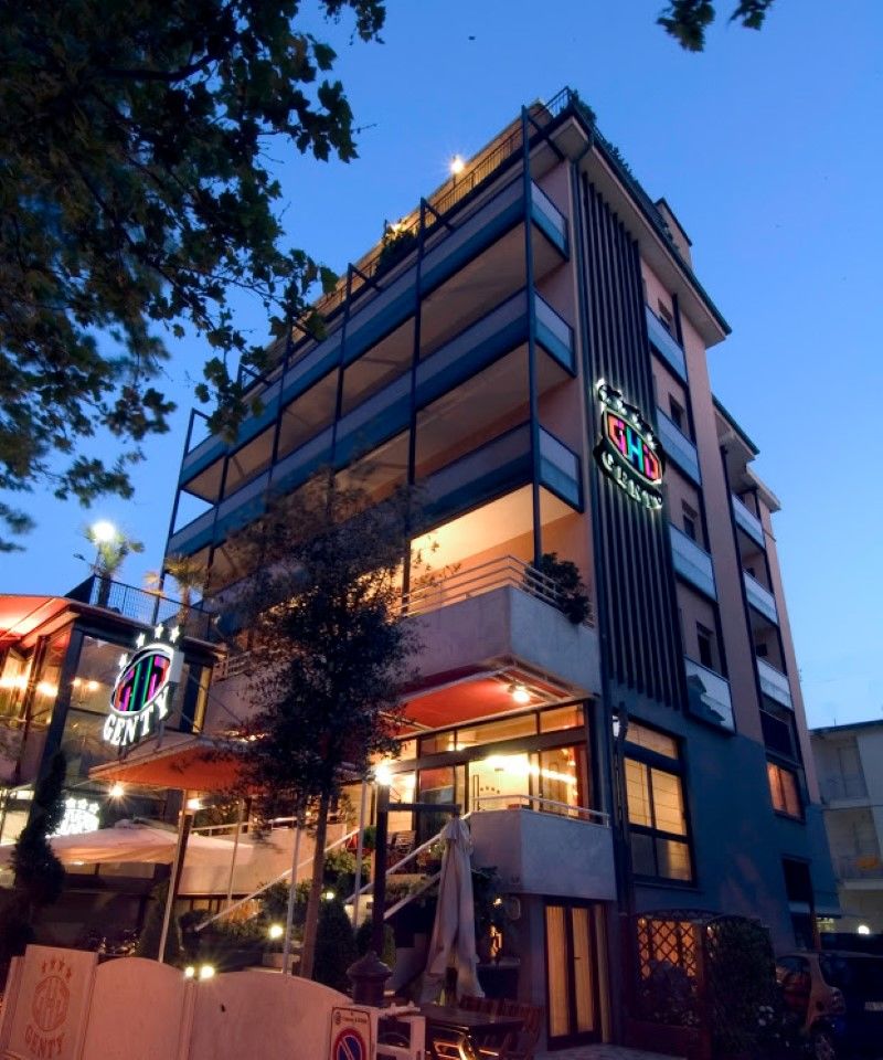 Hotel Genty Rimini Eksteriør billede